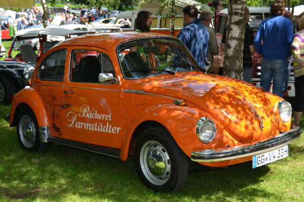 Ernie beim Klassikertreffen an den Opelvillen Rüsselsheim